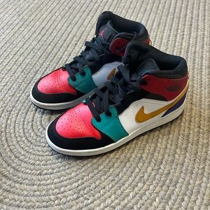 Nike Kids Multicolor High-Top Sneakers